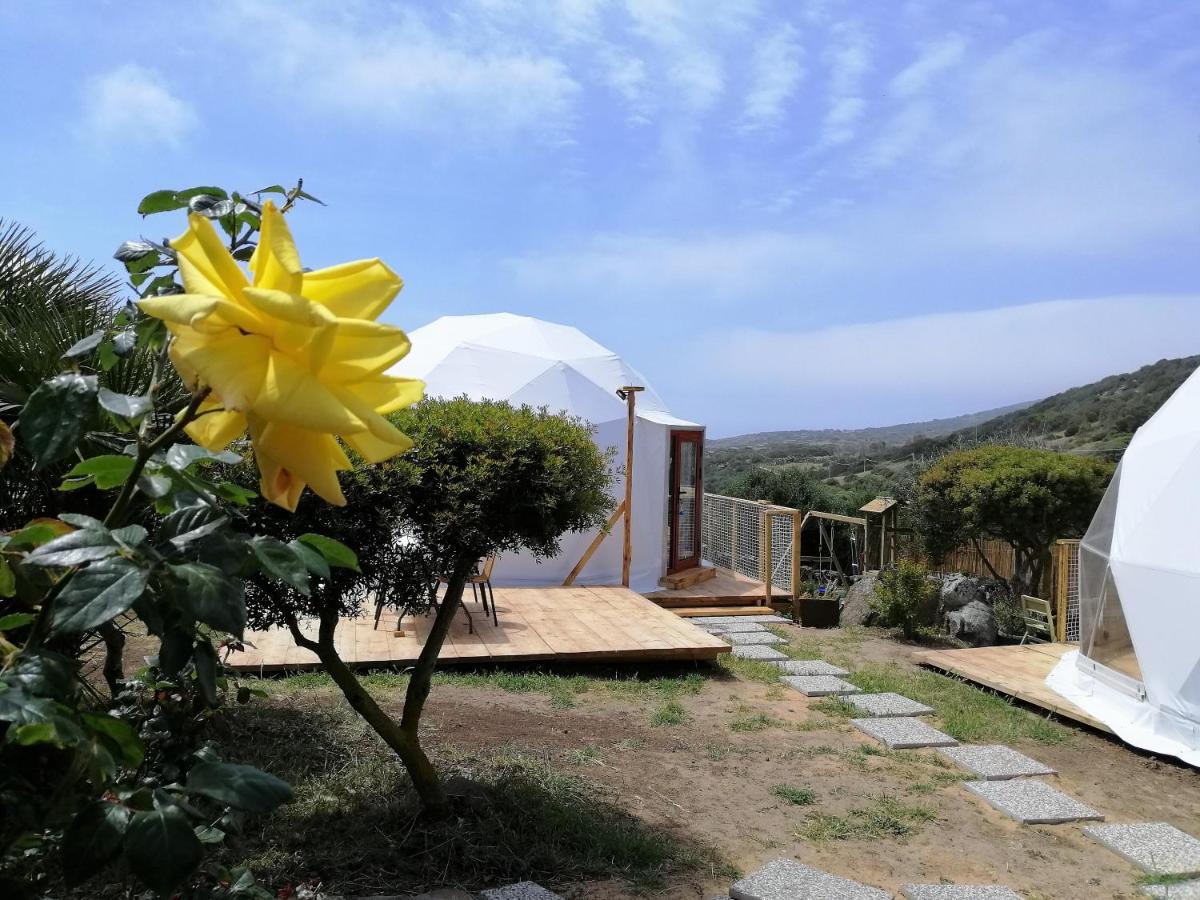 B&B Glamping Semaforo Capo Sperone Сант-Антиоко Экстерьер фото