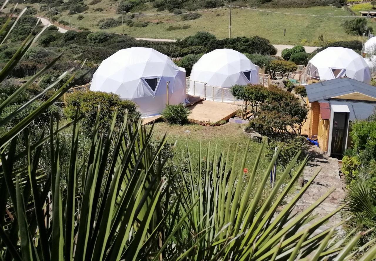 B&B Glamping Semaforo Capo Sperone Сант-Антиоко Экстерьер фото
