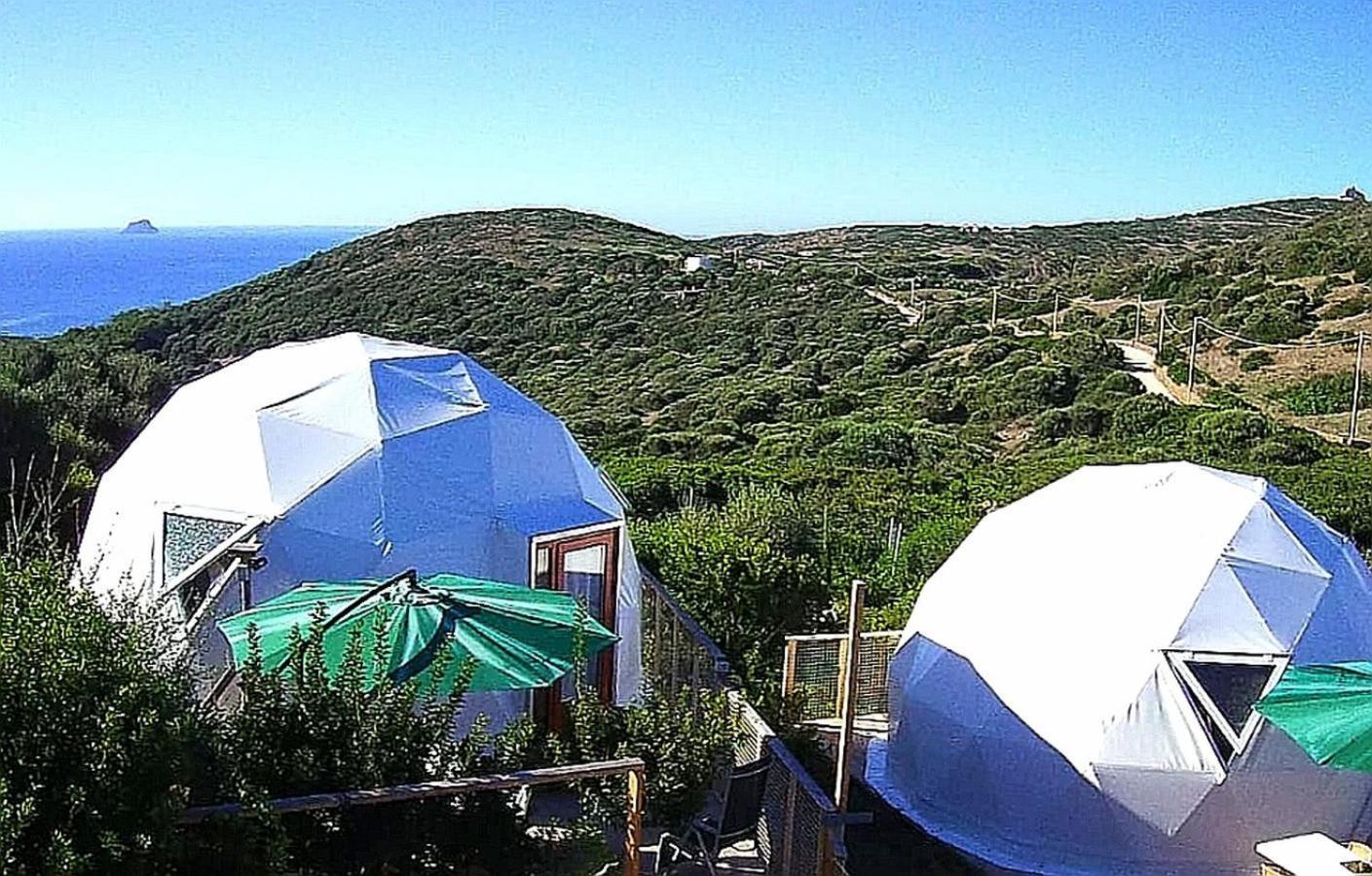 B&B Glamping Semaforo Capo Sperone Сант-Антиоко Экстерьер фото
